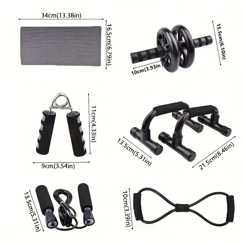 7-delig Buikspiertrainingset