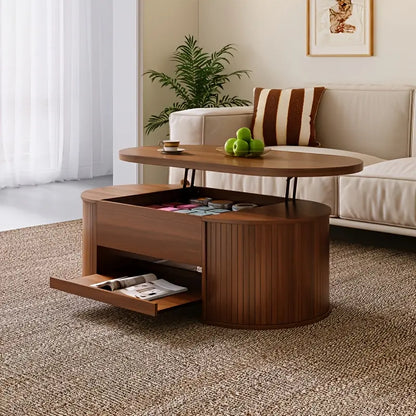 Verstelbare Bamboe Salontafel – Modern & Functioneel
