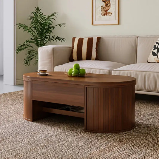 Verstelbare Bamboe Salontafel – Modern & Functioneel