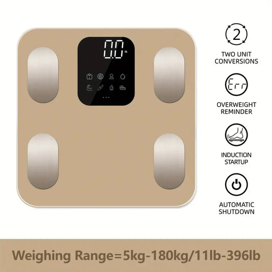 Digitale Weegschaal – Capaciteit 181 kg, met LED-display