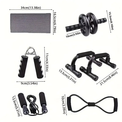 7-delig Buikspiertrainingset